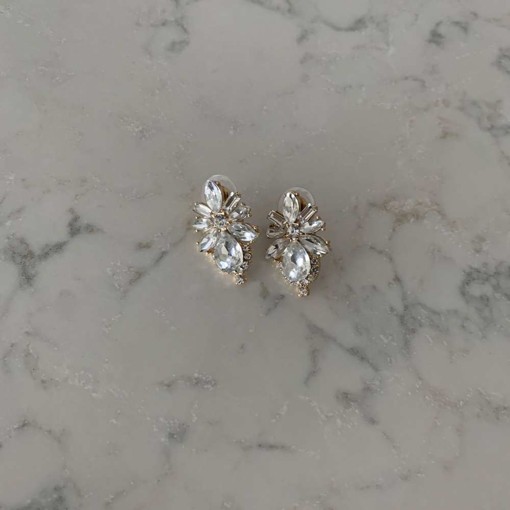 Vintage Style Faux Gemstone Earrings